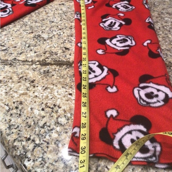 Mickey Mouse Mens Santa Lounge/Sleep Pants Size S - Picture 5 of 5